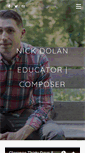 Mobile Screenshot of nickdolanmusic.com